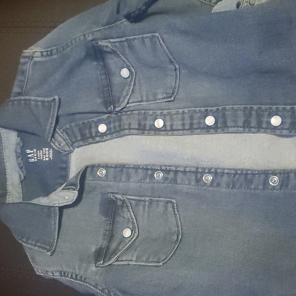 Toddler denim shirt